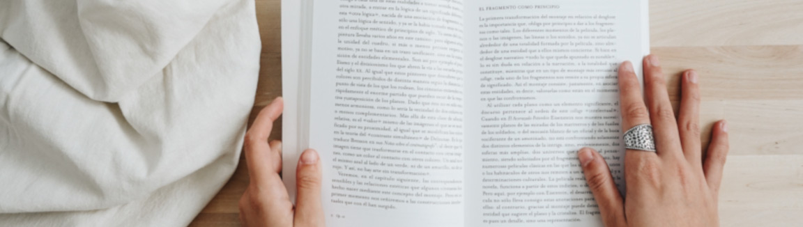 Stylized Photo of an Open Book